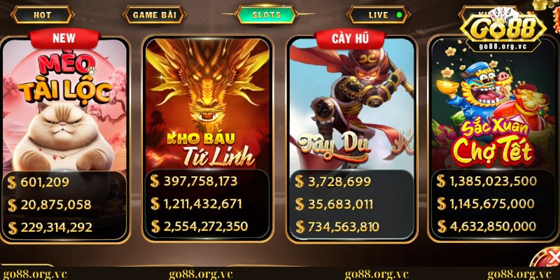 Hệ thống trò chơi tại Yo88 đa dạng với những nhà cung cấp hàng đầu